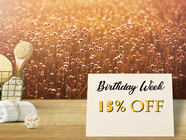 birthday week special offer